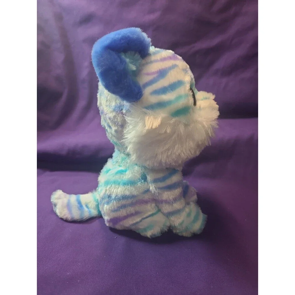 FurReal Friends North The Sabertooth Tiger Blue Plush Interactive Toy - Working